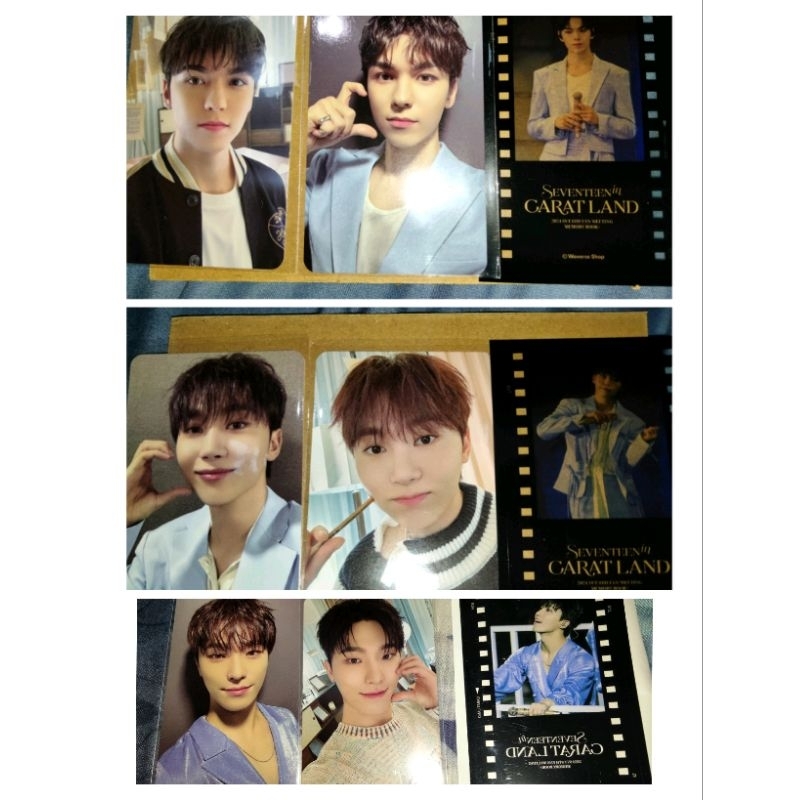 PC Seventeen Seungkwan Vernon Dino Caratland POB Weverse Set