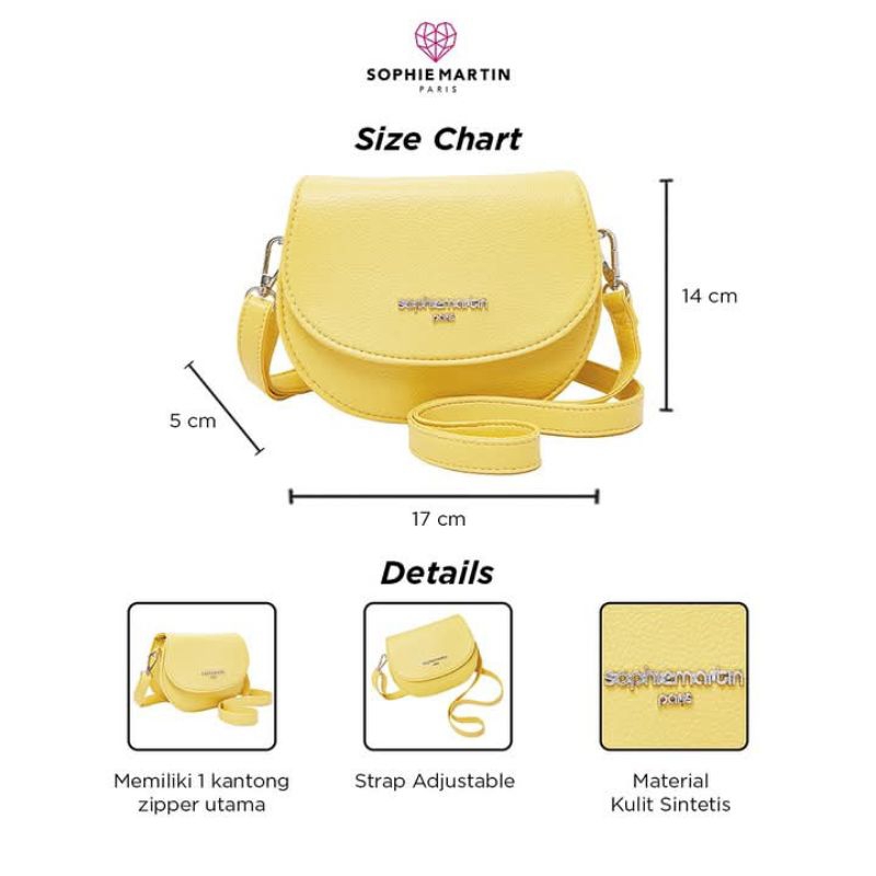 Sophie Martin Tas Ivyanne Sling Bag Imut Kecil