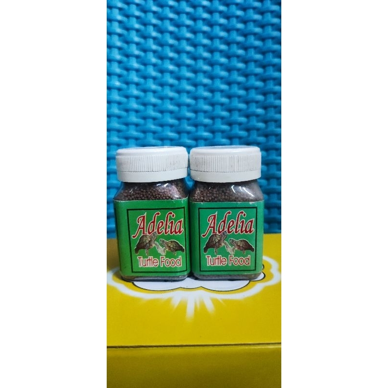 ADELIA turtle food makanan kura kura /bulus dalam kemasan  praktis terlaris makanan terbaik