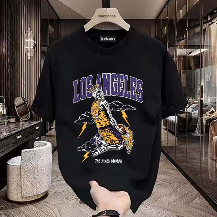 Kaos oblong besar gaya jalanan Kobe Bryant | pakaian pria oblong | kaos pria | kaos oblong pria terb