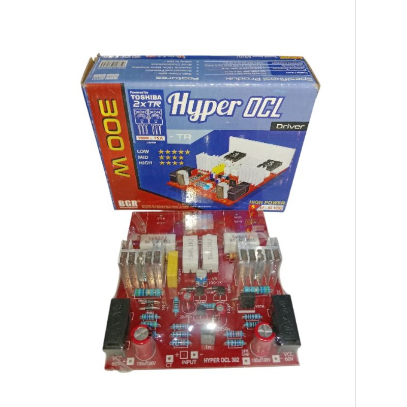Kit Driver Power Hyper OCL 300watt Tanpa TR BELL BGR