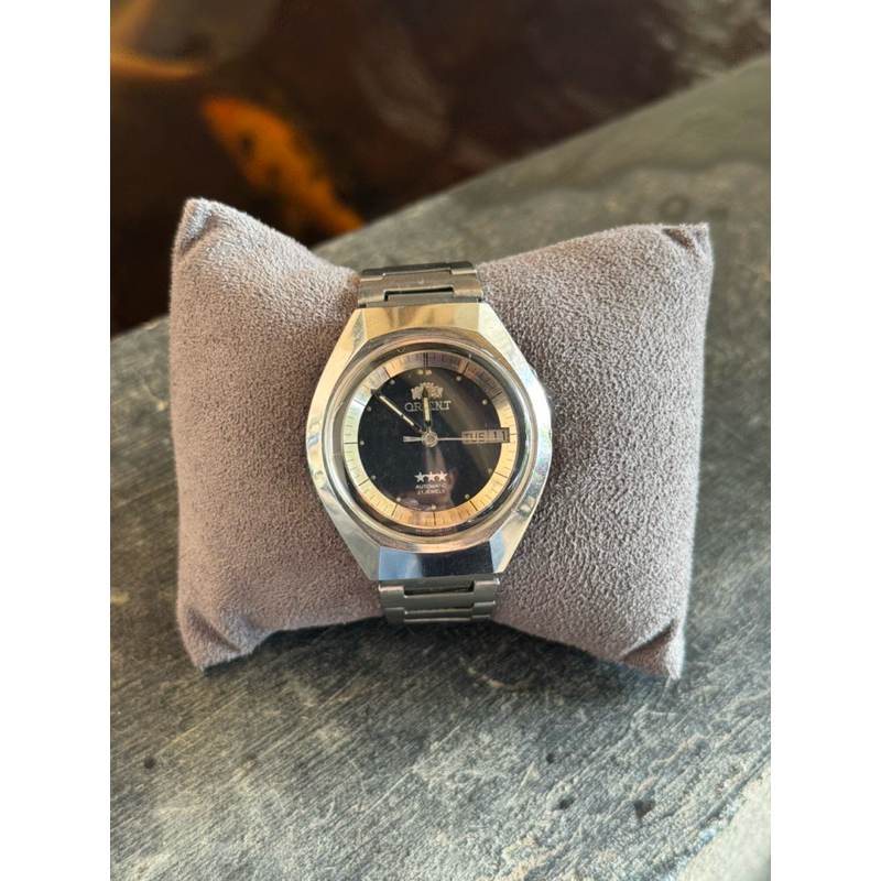 Orient Automatic Black Dial Jam Tangan Pria Bekas