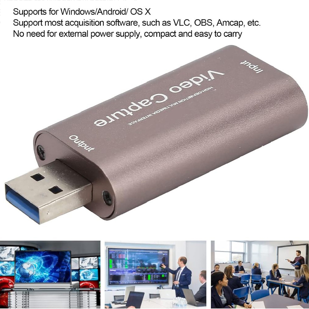 Input USB 2.0/3.0  HDMI VIDEO CAPTURE USB 3.0 60 FPS - HDMI Capture 3.0
