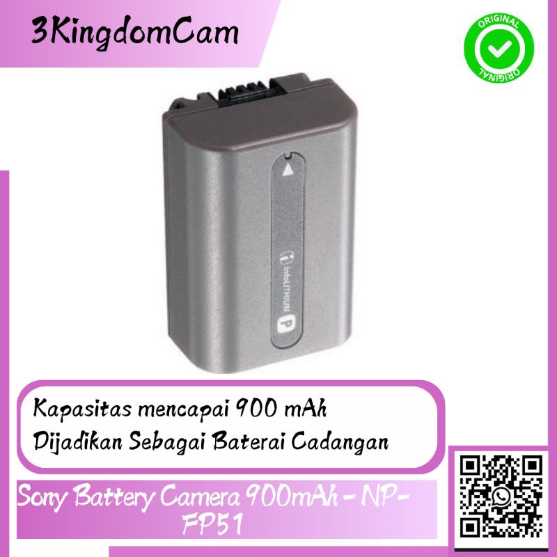 Sony Battery Camera 900mAh - NP-FP51