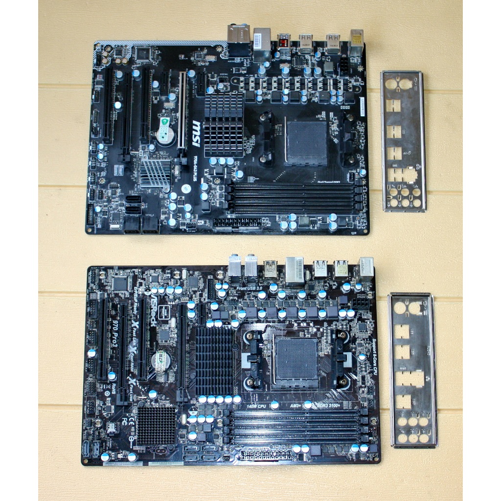 MOBO AMD AM3+ GAMING HIGH END CHIPSET AMD 970 MSI 970A ASROCK 970 PRO3 SUPPORT AMD FX VISHERA NORMAL