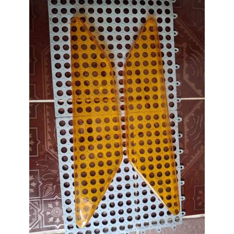 mika slendang jet bus 2/3 kanan kiri warna kuning