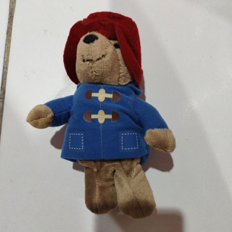 boneka Paddington bear kecil kostum ori