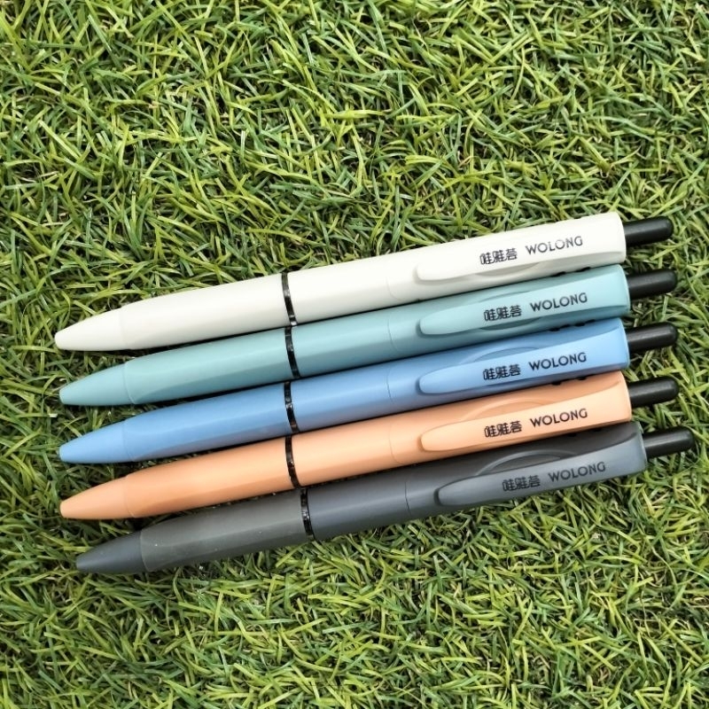 

Wolong Bolpoin Gel 0.5mm/Pena Gel Wolong 0.5mm Satu Pack isi 5 pcs