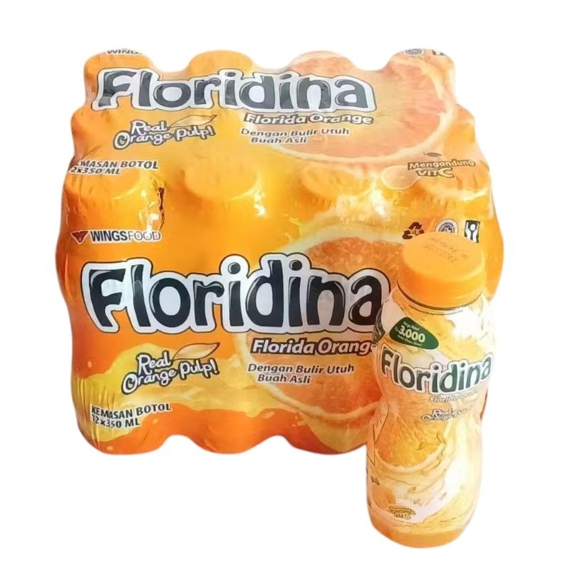 

Floridina Orange Jeruk 1 Pack Isi 12pcs × 350ml