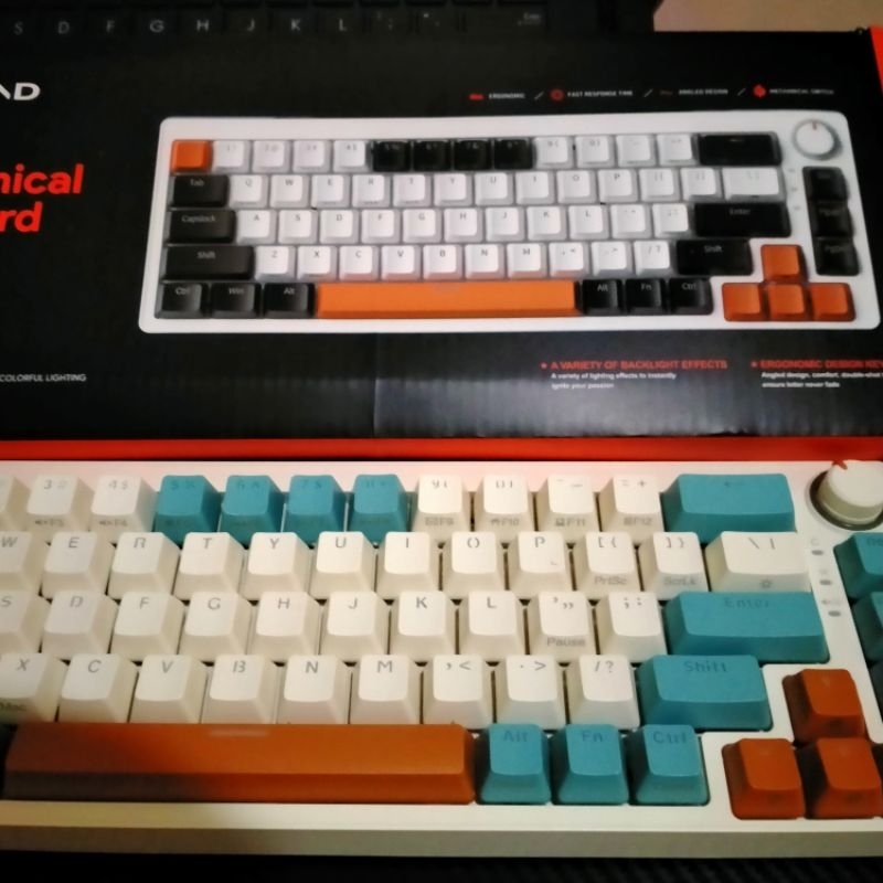 Keyboard Gaming Zifriend ZA68 Second Bekas