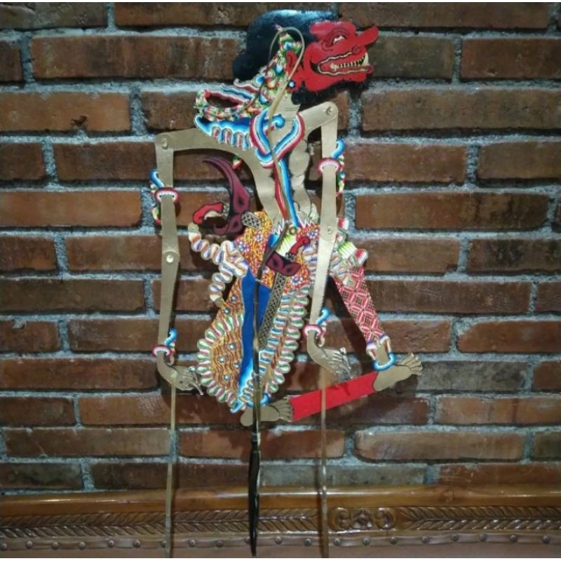 WAYANG KULIT BUTO CAKIL (kualitas 1)