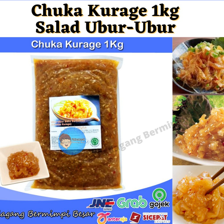 

Chuka Kurage 1Kg | Salad Ubur-Ubur | Salad Jellyfish