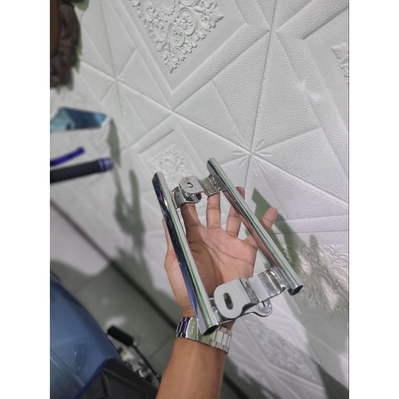 begel behel samping fizr original crome baru