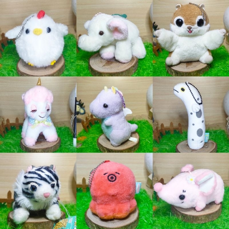 AMUSE KEYCHAIN PLUSH CUTE TOYS