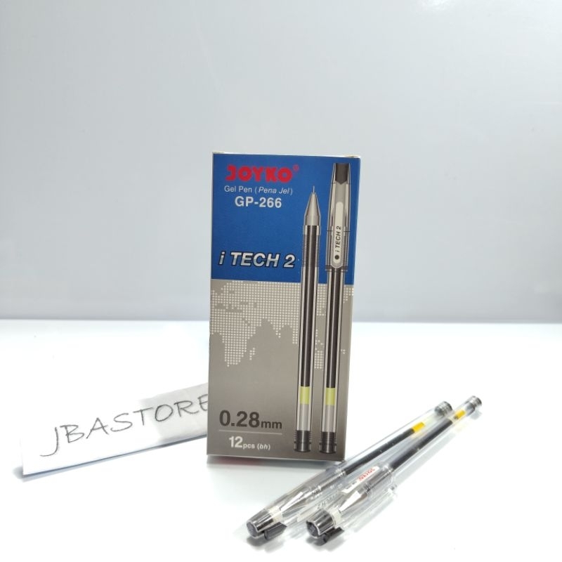 

Ay00! 1 Pak Gel Pen Pena Jel Pulpen Hi Tech Joyko 0.28mm GP-266
