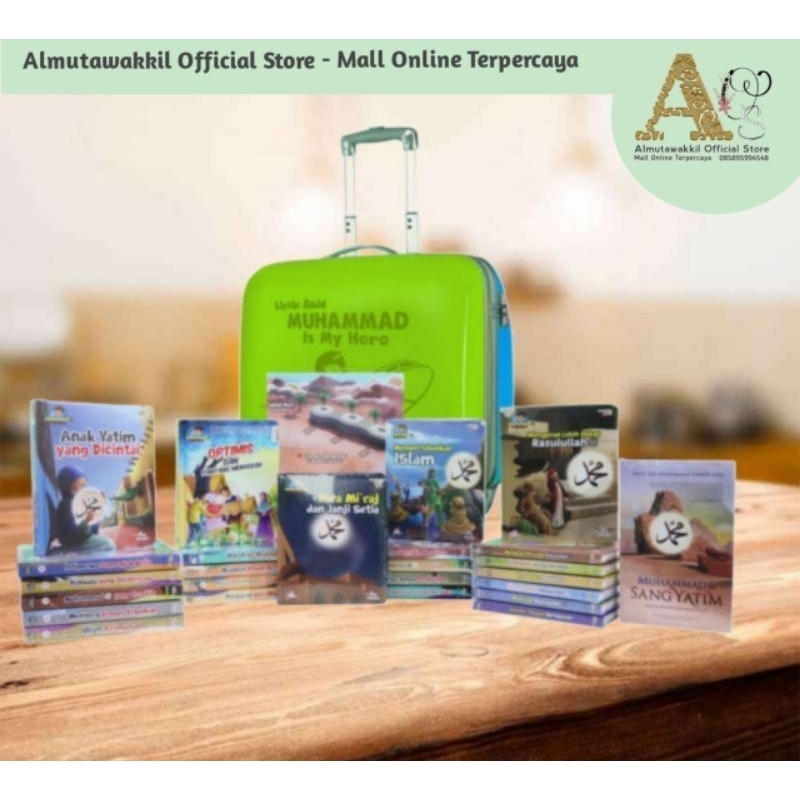 Buku Muhammad is My Hero + Koper