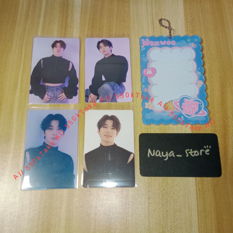 Photocard Wonwoo Croptop Follow Again (Take all sesuai di foto)