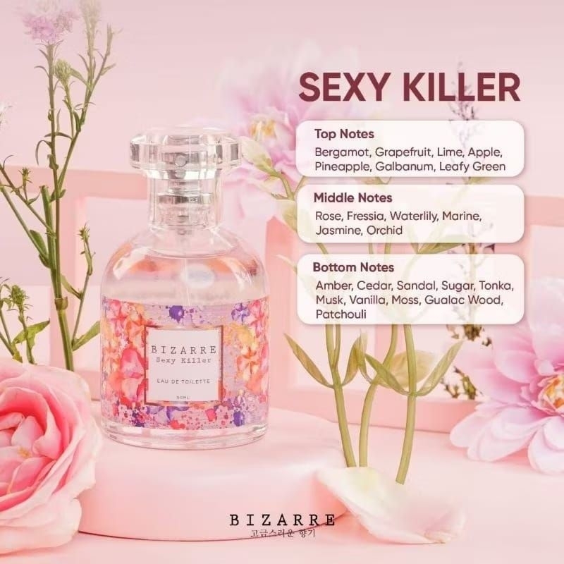 PARFUM BIZARRE SEXY KILLER PARFUM WANGI TAHAN LAMA - PARFUM UNISEX