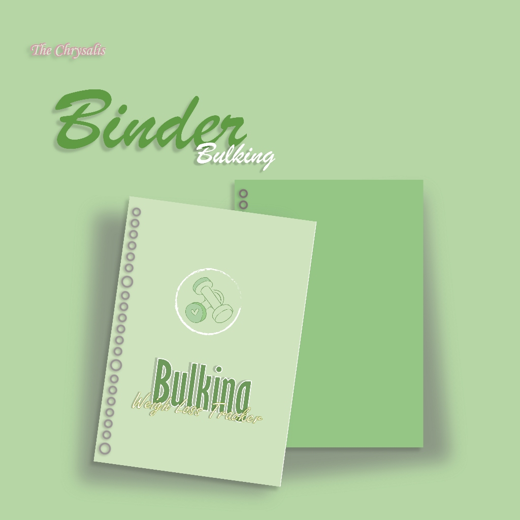 

Binder Bulking Planner: Capai Target Massa Otot Anda!