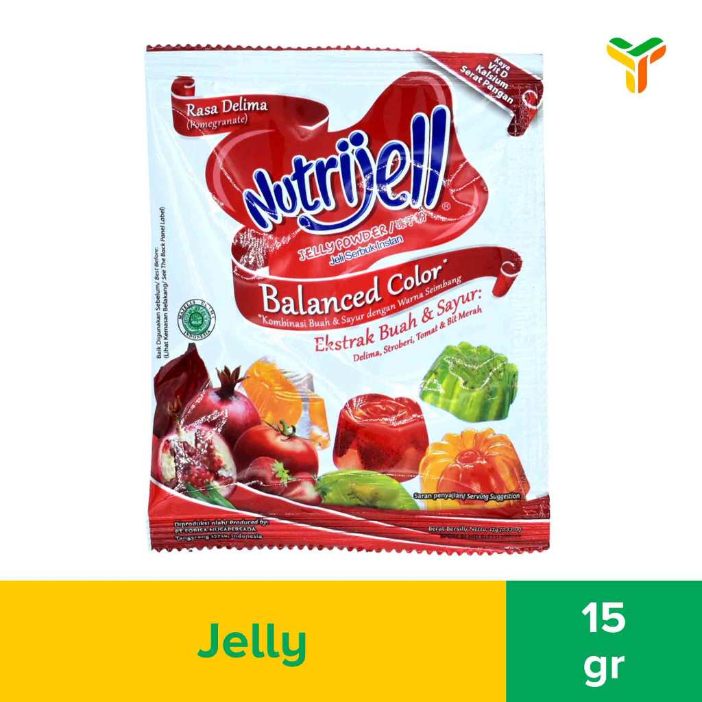 

Nutrijell Balanced Color Pomegranate 15 Gr