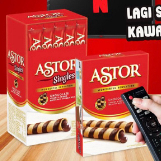 

Astor singles wafer stik coklat