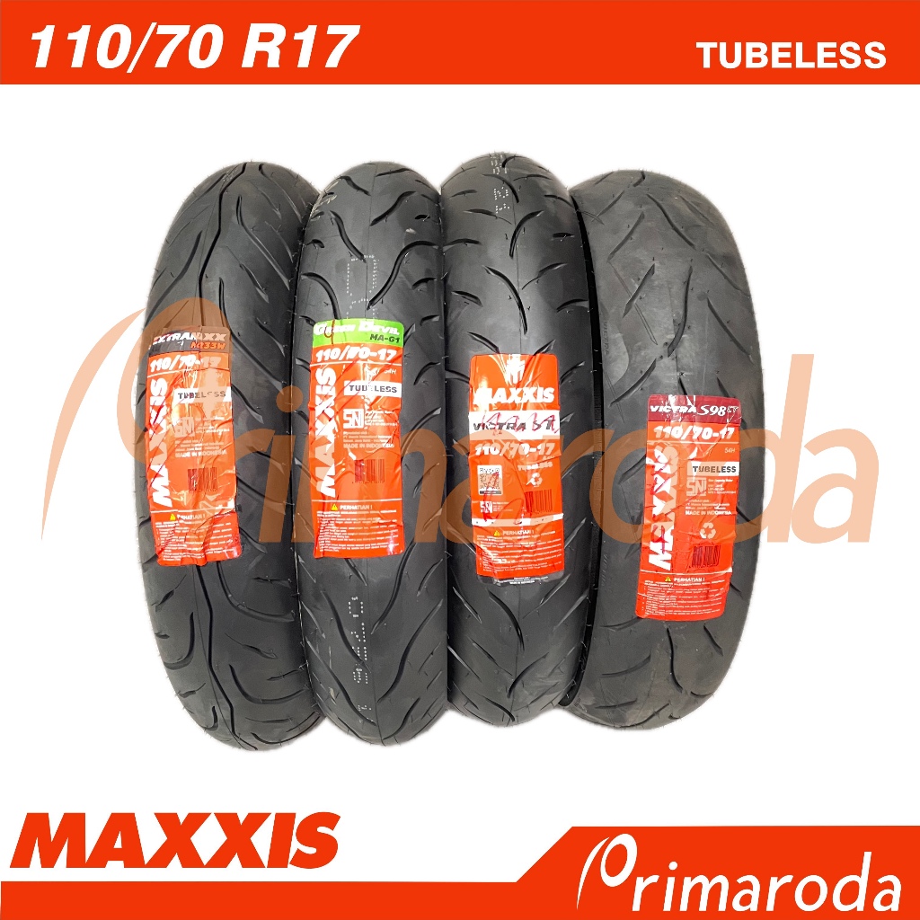 Ban Depan Yamaha MT-15 MT-25 Tubeless MAXXIS 110/70 Ring 17