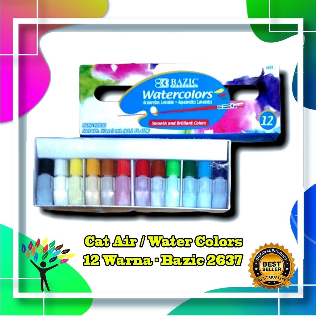 

Cat Air / Water Colour 12 Warna Bazic 2637 ORIGINAL