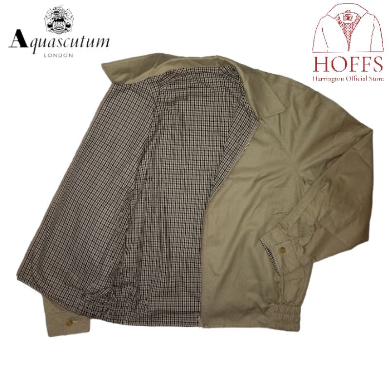 Aquascutum Eng*and Reversible Work/Harrington Jacket BNWT Cream 1AQSCTMRVDCRL