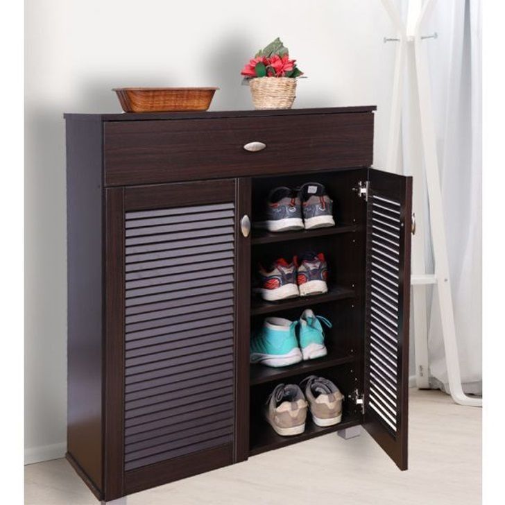 Tempat Penyimpanan Kecil Bisa Dikirim Ke [ Maluku Tengah ] Lemari sepatu kayu minimalis | Furniture 