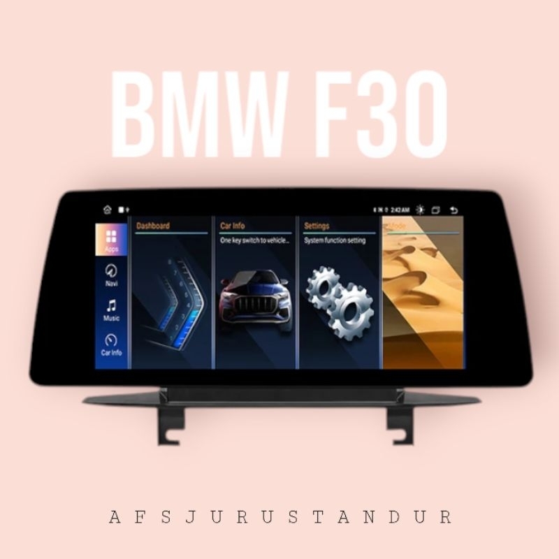Head Unit Android 12 Apple Car Play 10.33 Inch High Specs BMW F30 F31 F32 F34 Pre LCI & LCI Import