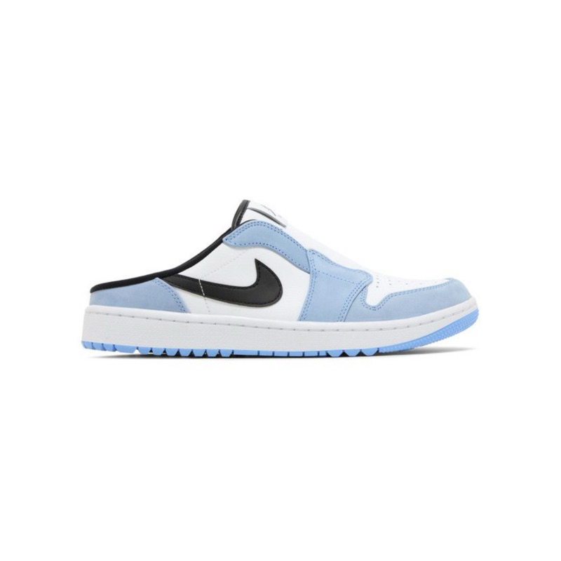 Air Jordan 1 Low Mule Golf University Blue UNC (100% Original Resmi)
