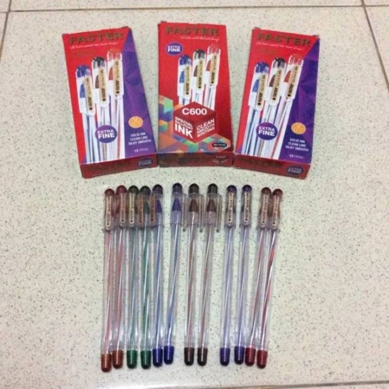 

( PAK ) Pulpen Faster C-600 / Bolpen Faster