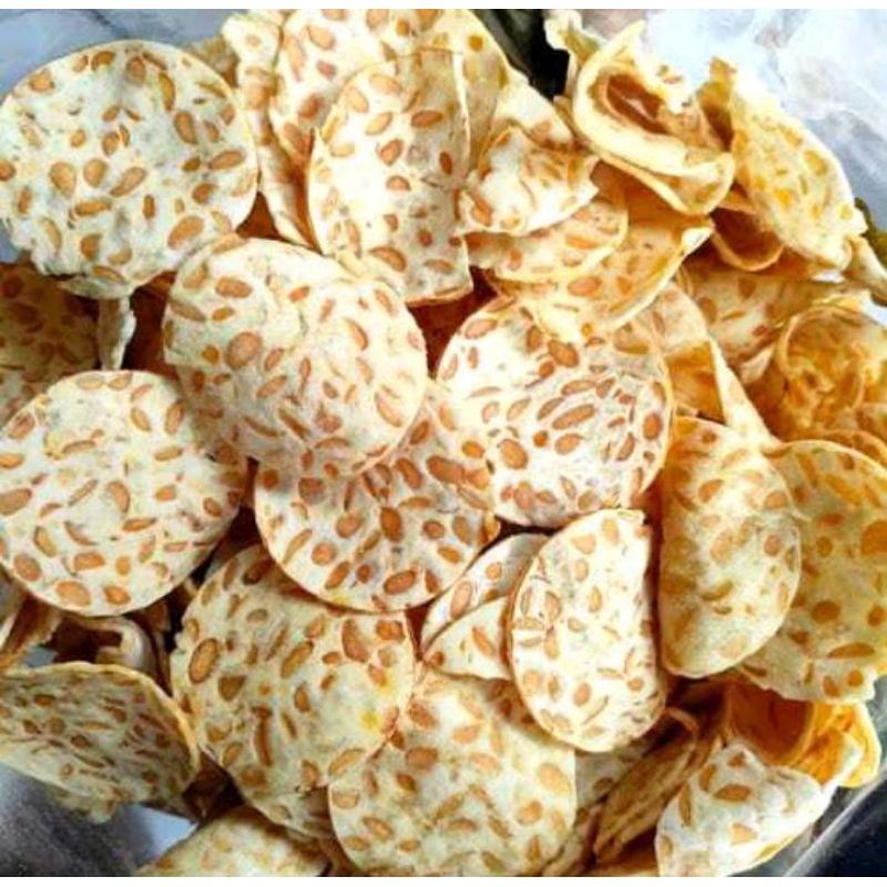 

KERUPUK TEMPE ENAK DAN GURIH 250GR