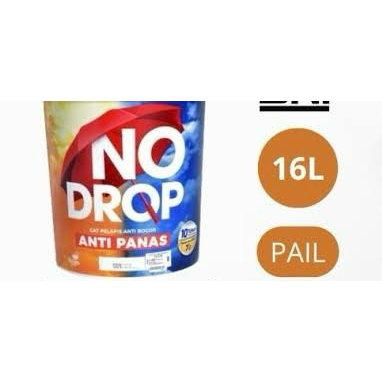 cat no drop anti panas warna putih