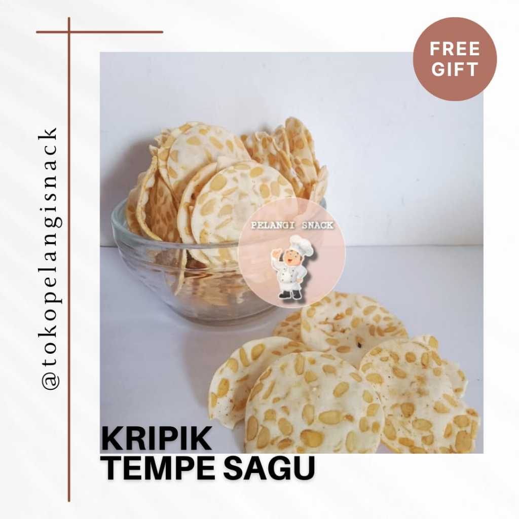 

[250 gr] Keripik Tempe Sagu Renyah Gurih / Keripik Tempe Renyah Gurih