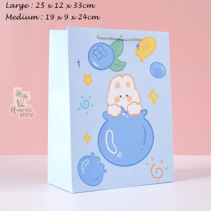 

paperbag import karakter | paper bag premium | motif D | paperbag jogja