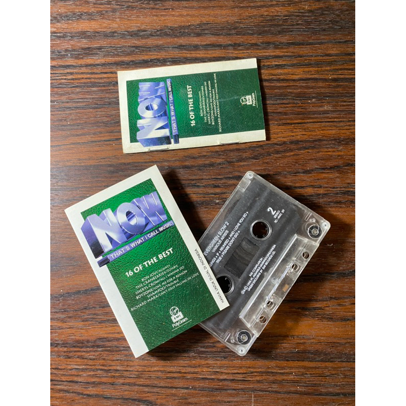 KASET PITA 16 OF THE BEST - BON JOVI, THE CRANBERRIES, SHERYL CROW, BOYZONE, SHAMPOO