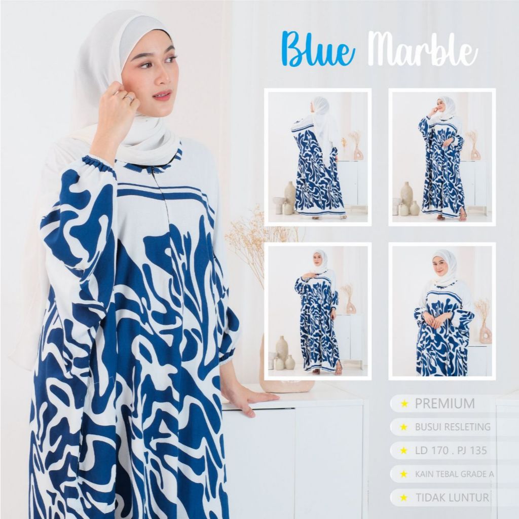Kaftan Lowo Longdress Jumbo LD 170 Lengan Panjang Grade A Busui Friendly