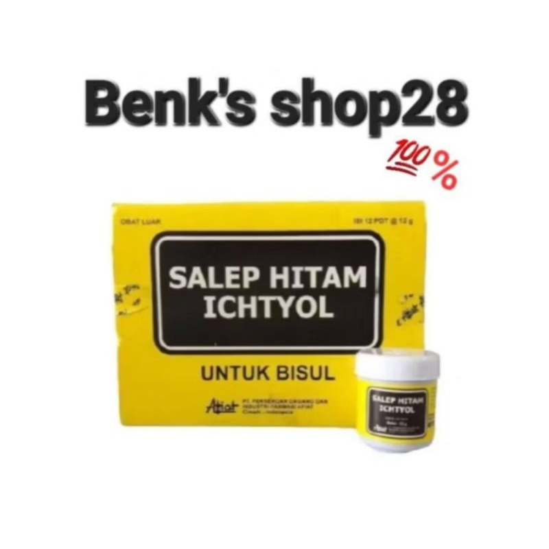 SALEP HITAM ICHTYOL (obat bisul)