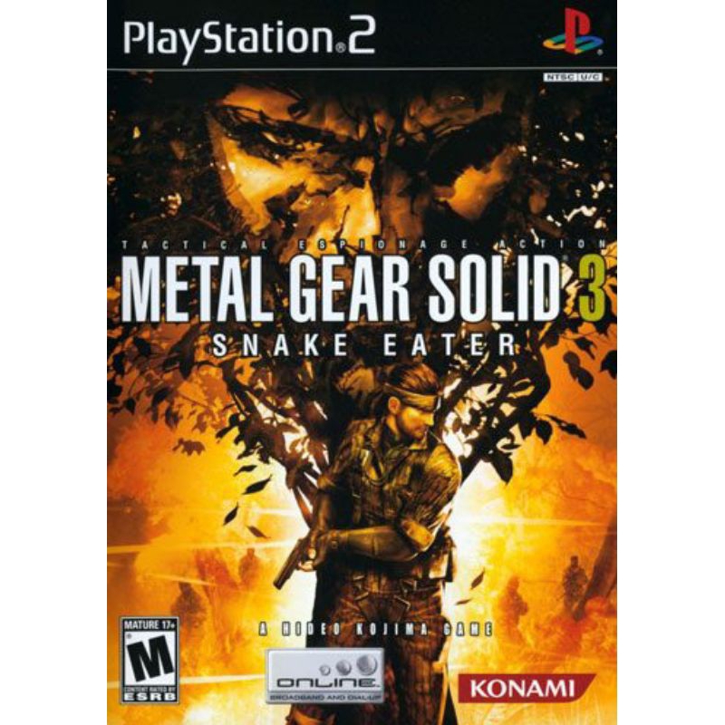 KASET PS2 METAL GEAR SOLID 3 SNAKE EATER