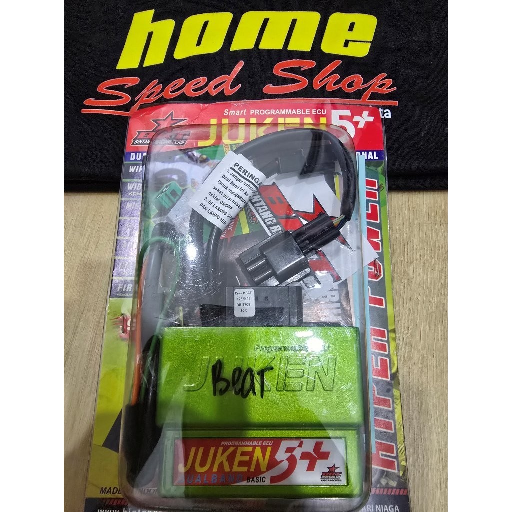 ECU BRT Juken 5+ Honda Beat FI Scoopy FI K25 K46 Dual Band