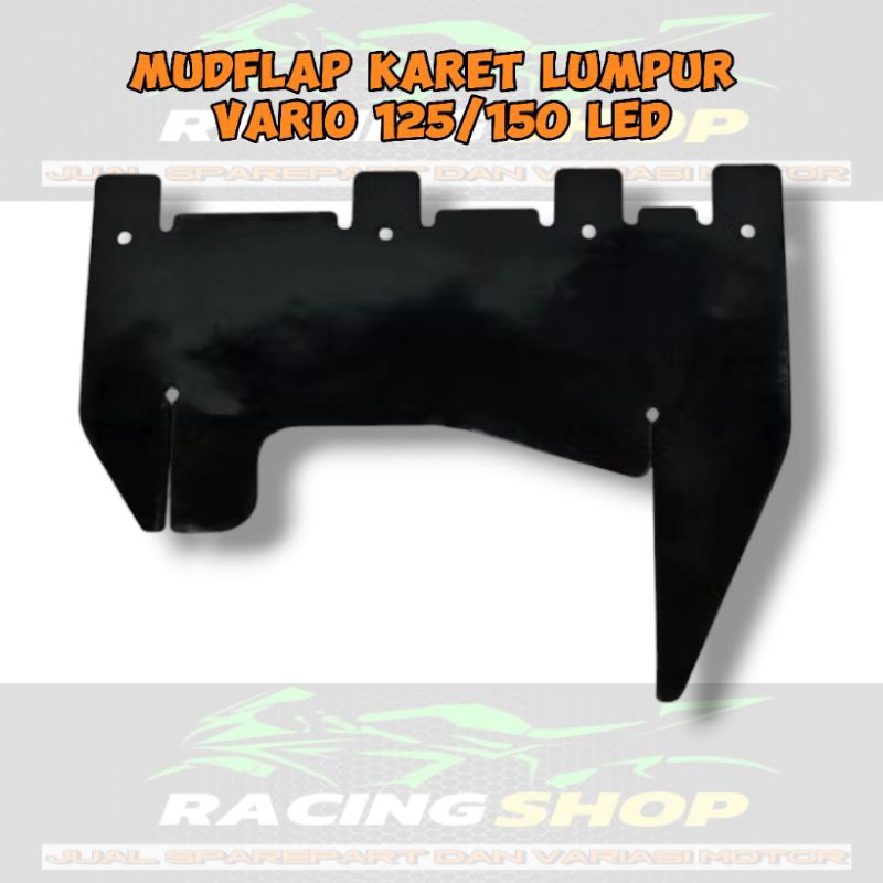 Mudflap vario karet penahan lumpur spakbor belakang vario 125 150 led