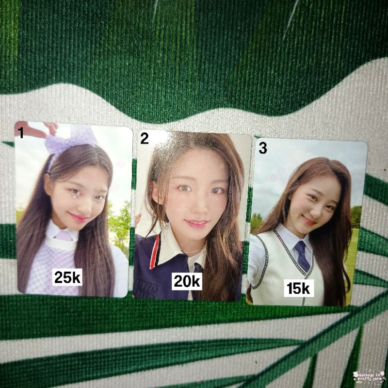 Official Photocard PC Duna Sua Yeham CSR Cheotsarang SEQUENCE 7272 SEQUENCE: 17&