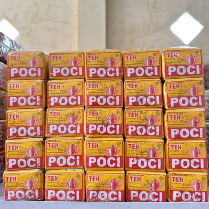 

Teh Tabur Wangi Poci Kuning 40gram 1Slop (10pcs) |FREE kopi sachet/Penyedap Rasa