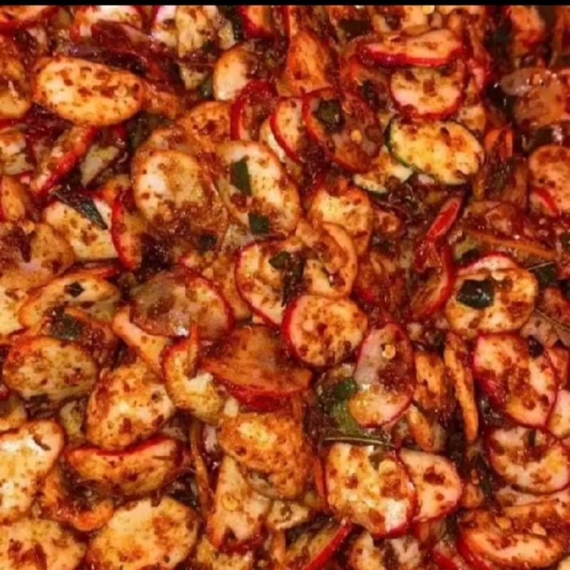 

Seblak Kencur Renyah Pedas 250 gram