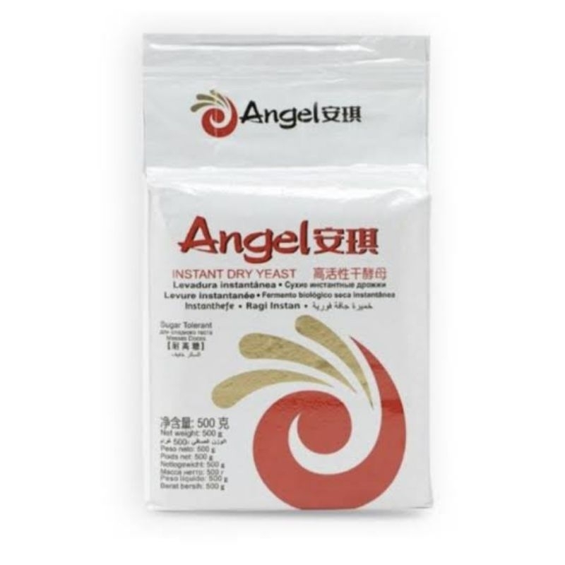

Ragi Angel White | Bahan Pengembang Roti | Ragi Instant | DRY YEAST INSTANT 500GR