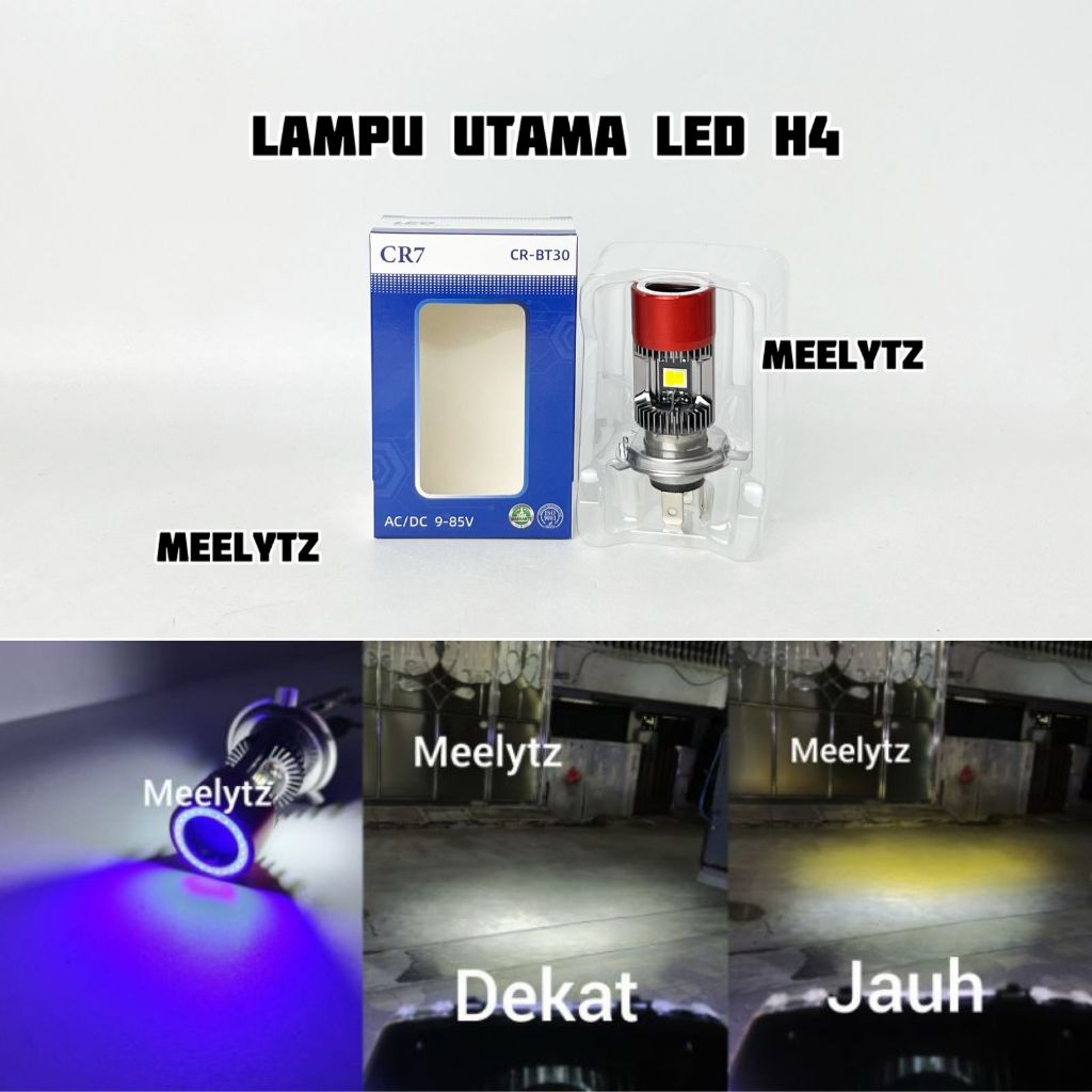 CR7 CR BT30 - Lampu Utama Led H4