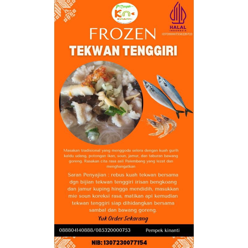 

Tekwan Tenggiri Frozen Makassar