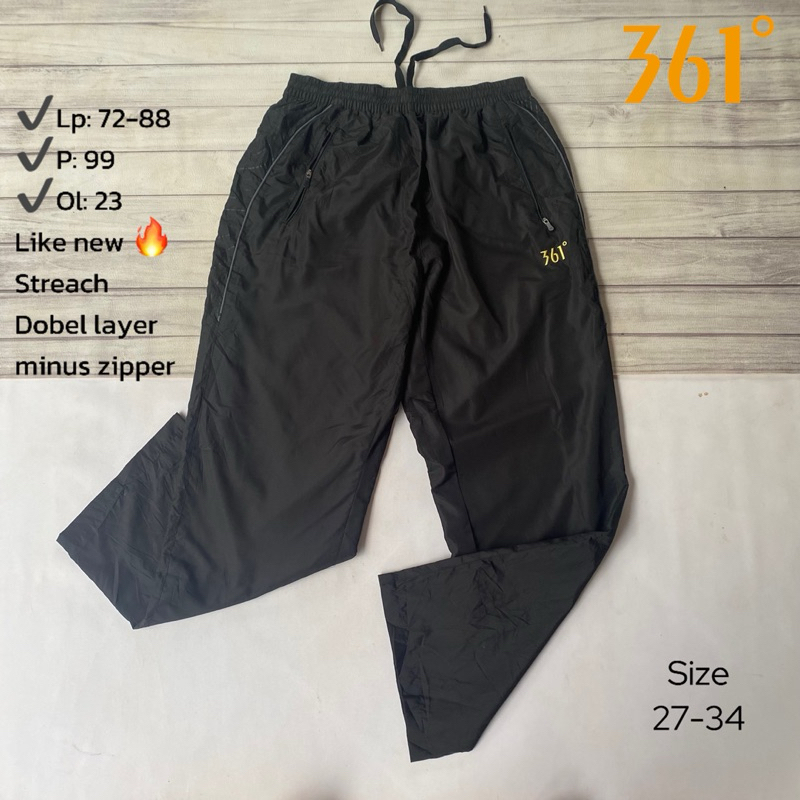 Trackpant Brand 361 degrees/ Celana sport