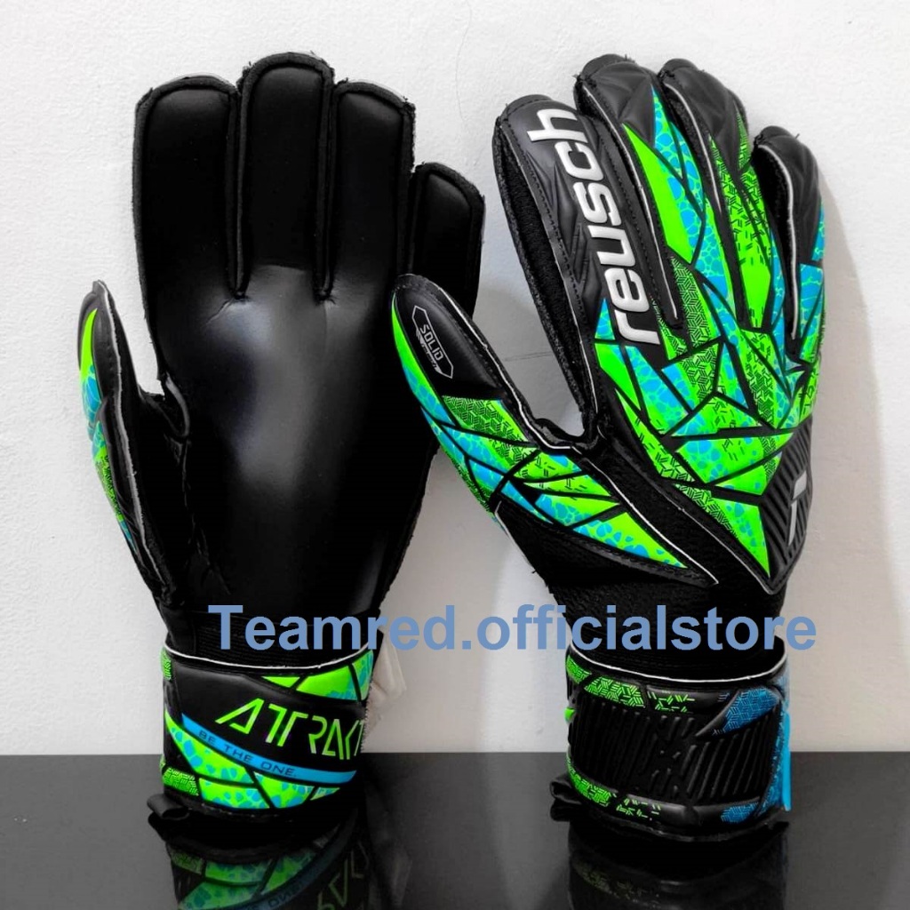 Sarung Tangan Kiper Dewasa REUSCH TANPA Tulang (Size 8 9 10)